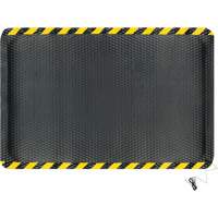 Hog Heaven Electrically Conductive Mat, 4' W x 6' L, 5/8" Thickness, Black/Yellow, Nitrile Equipment World