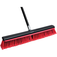 Squeegee Broom with Handle, 24", Medium, PVC Bristles Equipment World