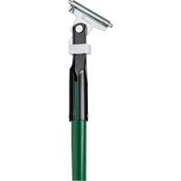 Green Clipper Dust Mop Handle, Fibreglass, 1" Diameter, 60" Length Equipment World