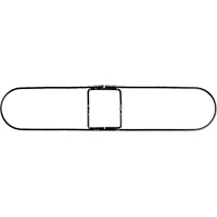 Clipper Dust Mop Frame, 24", Metal Equipment World