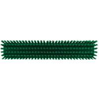 Push Broom Head, Fine/Stiff Bristles, 16-1/2", Polyester/Polypropylene, Green Equipment World