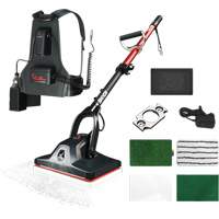 Shock Oscillating Floor Cleaning Machine with Backpack, Cleaner Equipment World