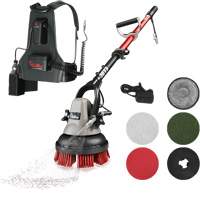 Portable Handheld Scrubber MSJET with Backpack, Polisher/Scrubber Equipment World