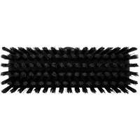 Compact Wall/Deck Broom, Stiff Bristles, 8-9/10", Polyester/Polypropylene, Black Equipment World
