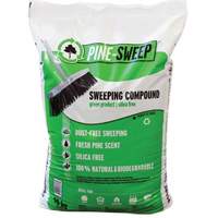 Pine Sweep Biodegradable Sweeping Compound, Bag, 44 lbs. (20 kg) Equipment World