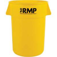 Garbage Bin, Polyethylene, 44 US gal. Equipment World