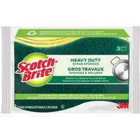 Scotch-Brite&reg; Heavy Duty Scrub Sponge, Scrubbing, 2-3/5" W x 4-2/5" L Equipment World