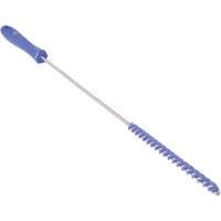 Tube Brush, Stiff Bristles, 19-7/10" Long, Purple Equipment World