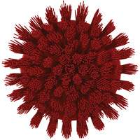 HyDrive Round Drill Brush, Extra Stiff Bristles, 3-1/10" Long, Red Equipment World