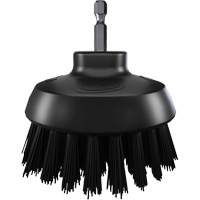 HyDrive Round Drill Brush, Extra Stiff Bristles, 3-1/10" Long, Black Equipment World