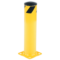 Safety Bollard, Steel, 24" H x 5-1/2" W, Yellow Equipment World