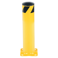 Safety Bollard, Steel, 24" H x 5-1/2" W, Yellow Equipment World
