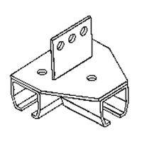 Beam Mount Curtain Partition Connector Equipment World