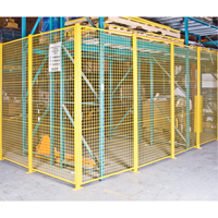 Wire Mesh Partition Components - Universal Posts, 10-1/4' H Equipment World