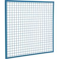 Wire Mesh Partition Components - Panels, 4' H x 4' W Equipment World