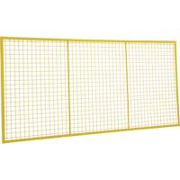 Wire Mesh Partition Components - Panels, 4' H x 8' W Equipment World