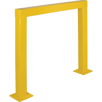 Safety Guards, 4' W x 3.5' H, Yellow Equipment World