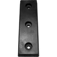 Molded Rubber Dock Guards, Rubber, 30" W x 4" D x 10" H Equipment World