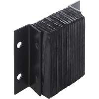 Laminated Dock Bumpers, Horizontal, Rubber, 12" W x 4" D x 10" H Equipment World