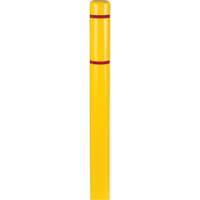 Polyethylene Bollard Covers, 4-1/2" Dia. x 52" L, Yellow Equipment World