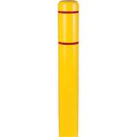 Polyethylene Bollard Covers, 6-5/8" Dia. x 52" L, Yellow Equipment World