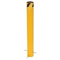 Bornes &agrave; couler, Acier, 36-1/2" h x 5-9/16" la, Jaune Equipment World