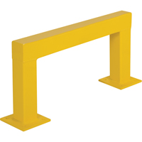 Safety Guards, 3' W x 1.5' H, Yellow Equipment World