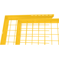 Wire Mesh Partition Components - Adjustable Filler Panels Equipment World