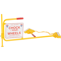 Single Rail Chock With Flag Rail Combo Equipment World