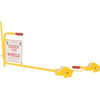 Single Rail Chock With Flag Rail Combo Equipment World