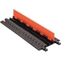 Protecteur de c&acirc;ble &agrave; profil bas Guard Dog, 2 canaux, 36" lo x 11,94" la x 1,25" h Equipment World