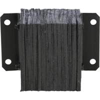 Butoir de quai lamell&eacute;, Horizontal, Caoutchouc, 12" la x 6" p x 10" h Equipment World