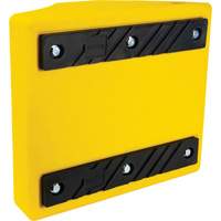 Cale de roue robustes, Ur&eacute;thane, Jaune, 15-1/2" la x 17-7/10" p x 10" h Equipment World