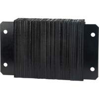 Butoirs de quai lamell&eacute;s, Horizontal, Caoutchouc, 18" la x 4" p x 12" h Equipment World