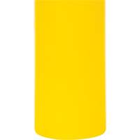 Capuchon en poly&eacute;thyl&egrave;ne pour borne de protection, 4-1/2" dia. x 64" l, Rouge/Jaune Equipment World