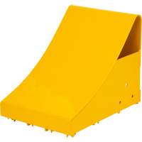 Cales-roue pour la glace, Acier, Jaune, 8-1/16" la x 10-5/8" p x 8-13/16" h Equipment World