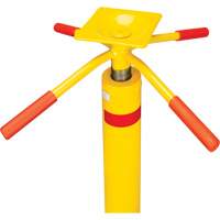 50,000 lbs. Static Capacity Trailer Jack, 2.5 tons Lift Capacity Equipment World