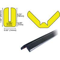 Butoir de protection de rebords mod&egrave;le W 1M, Longueur 3.25' Equipment World