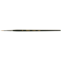 Pinceau d'artiste, Largeur de la brosse de 1/16", Martre rouge, Manche &agrave; Bois Equipment World
