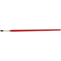 Round Marking Paint Brush, 7/32" Brush Width, Camel Hair, Wood Handle Equipment World