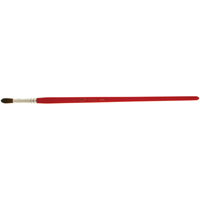 Round Marking Paint Brush, 1/4" Brush Width, Camel Hair, Wood Handle Equipment World