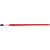 Round Marking Paint Brush, 9/32" Brush Width, Camel Hair, Wood Handle Equipment World