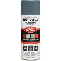 Industrial Choice&reg; 1600 System Multi-Purpose Enamel Spray Paint, Machine Grey, Gloss, 12 oz., Aerosol Can Equipment World