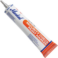 Security Check Paint Marker, 1.7 oz., Tube, White Equipment World