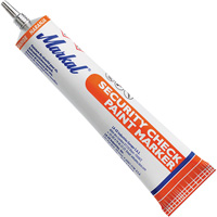 Security Check Paint Marker, 1.7 oz., Tube, Orange Equipment World