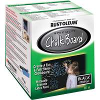 Chalk Board Paint, 877 ml, Can, Black Equipment World