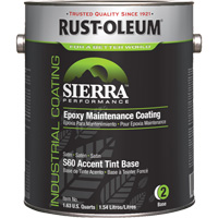 Sierra Performance S60 Water-Based Epoxy Maintenance Coating Accent Base, Gallon, Tint Base Equipment World