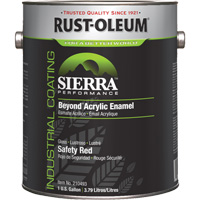 Sierra Performance Beyond Acrylic Enamel, Gallon, Red Equipment World