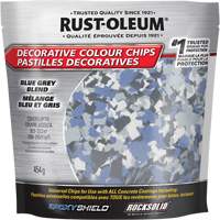 Decorative Colour Chips, 474 g, Bag, Blue Grey Blend Equipment World