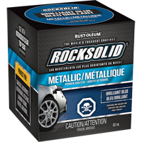 RockSolid&reg; Metallic Powder Additive, 60 mL, Bottle, Brilliant Blue Equipment World